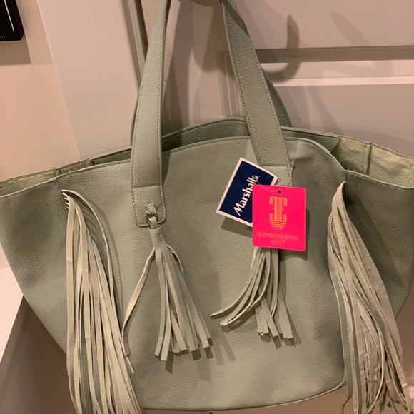 Hobo bag - color (sage) - Picture 3 of 4